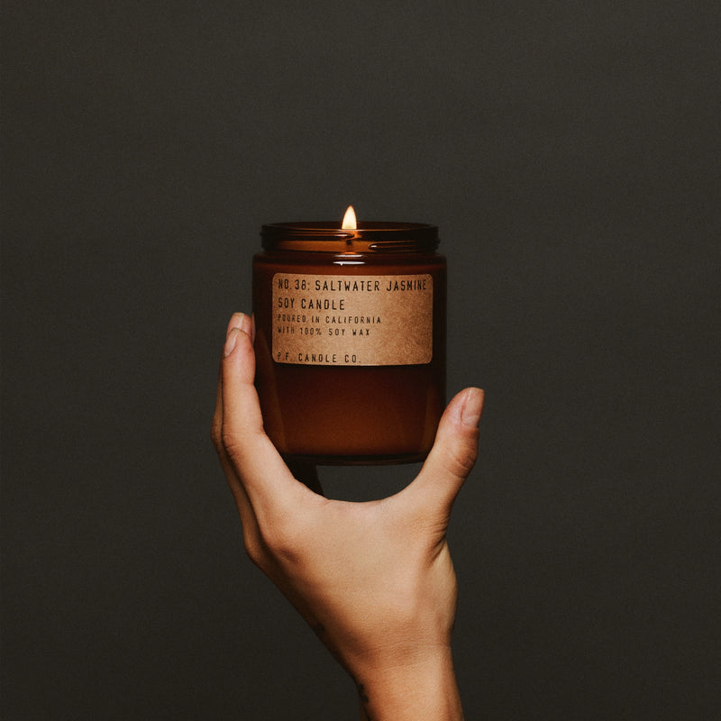 P.F. CANDLE CO. Saltwater Jasmine Standard Candle