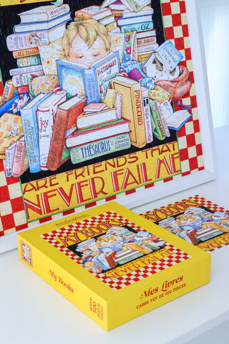 WEVE Puzzle: My Books - 500 Piece Puzzle