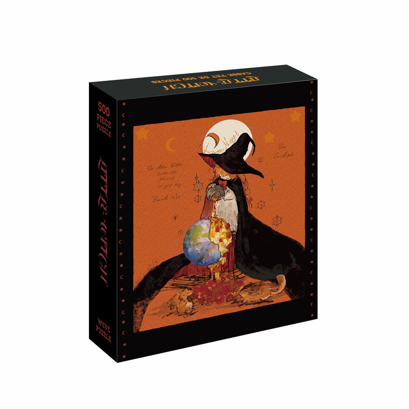 WEVE Puzzle: Little Witch - 500 Piece Puzzle