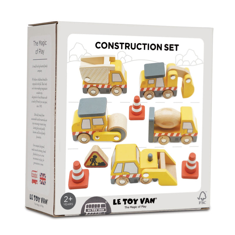 Le Toy Van - Transportation - Construction Cars, Trucks & Diggers