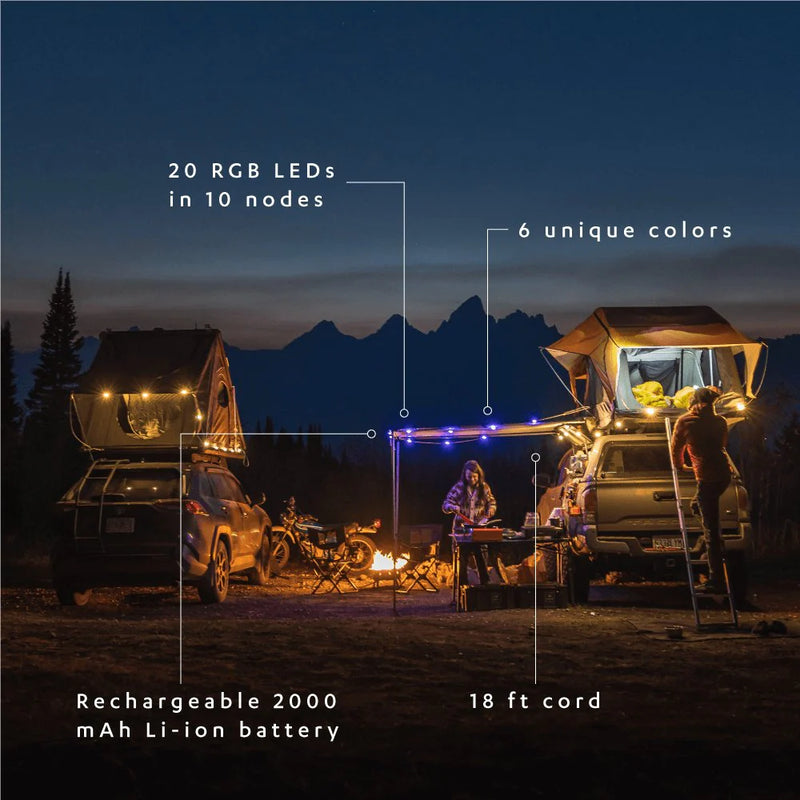 Luci Solar String Lights: Color 18'