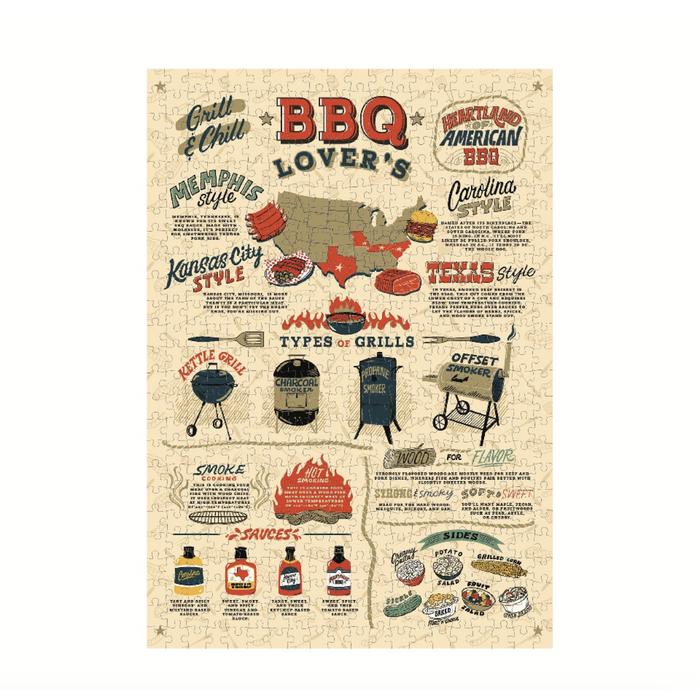 Ridley's Game - BBQ Lover's 500-piece Jigsaw Puzzle