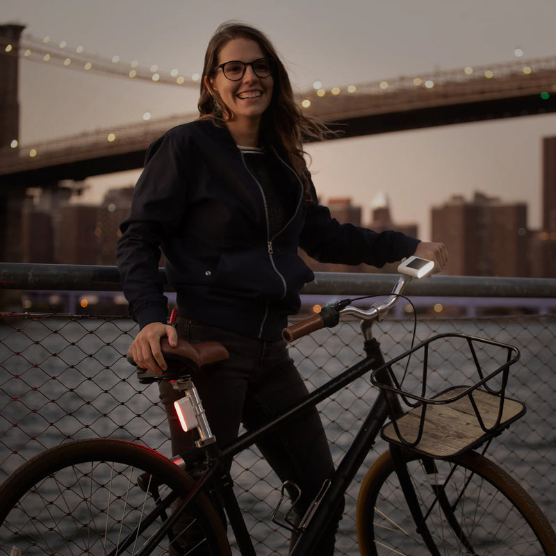 Luci Solar Bike Light Set