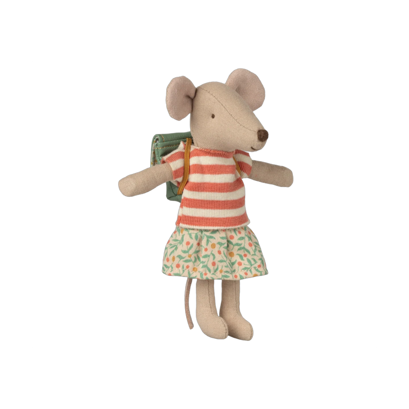 Maileg Tricycle Mouse, Big sister - Green