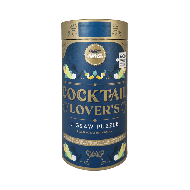 Ridley's Game - Cocktail Lover's 500 Piece Jigsaw Puzzle