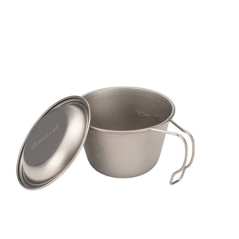 Snow Peak Deep Titanium Backpacker's Cup with Lid