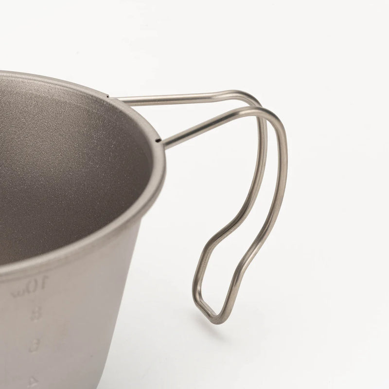 Snow Peak Deep Titanium Backpacker's Cup with Lid