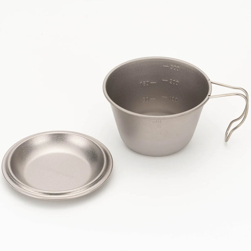 Snow Peak Deep Titanium Backpacker's Cup with Lid
