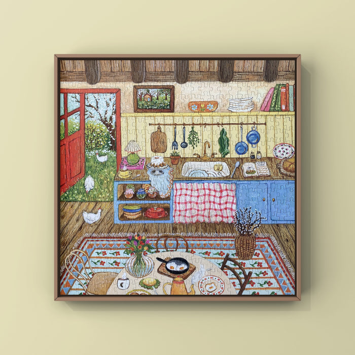 WEVE Puzzle: Cottage Kitchen - 500 Piece Puzzle