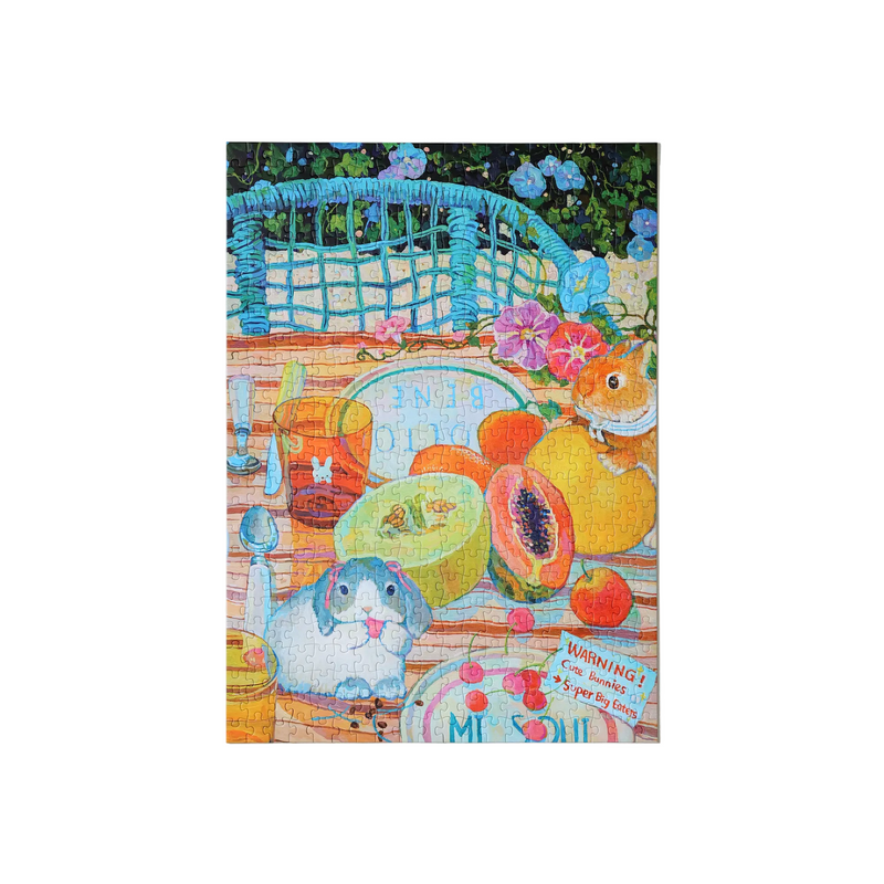 WEVE Puzzle: Bunny's Brunch - 500 Piece Puzzle