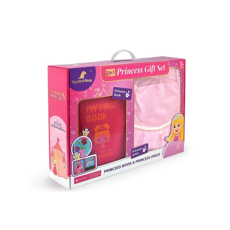 My First Book 7 - Princess Book & Princess Dress Gift Set 2 in 1