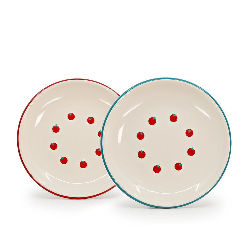 Dan Pelosi x CCH Tomato Coupe Dinner Plates
