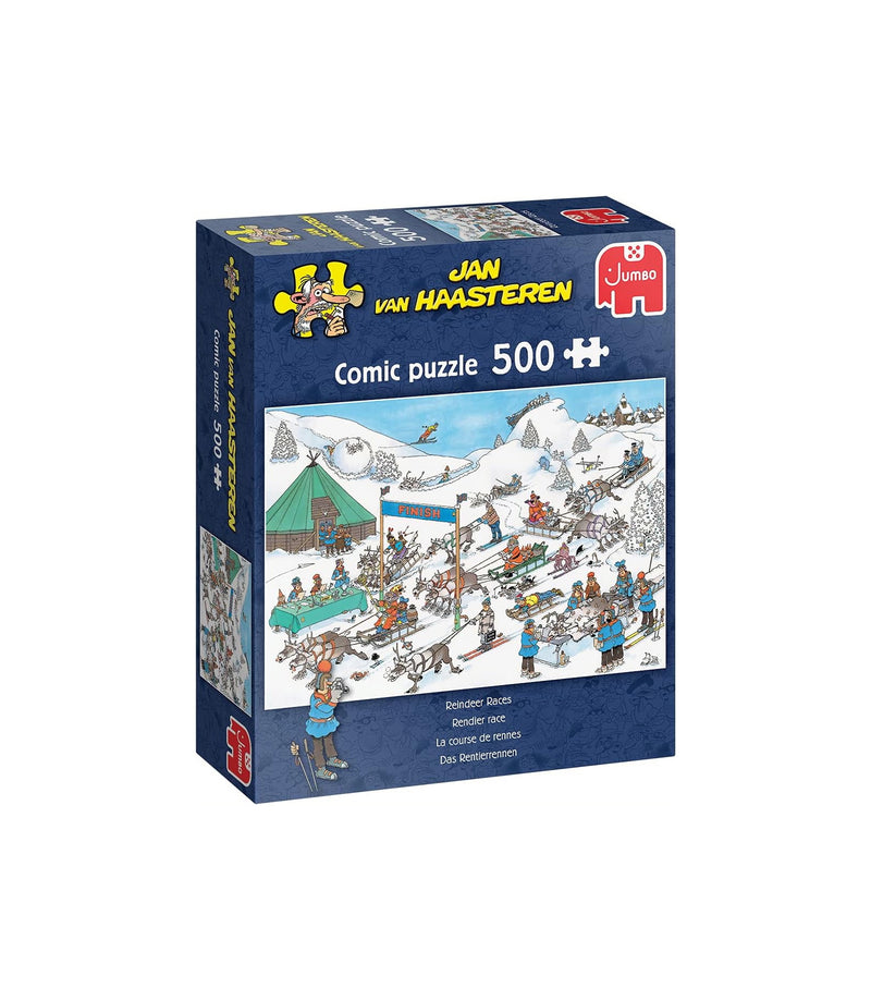 Jan van Haasteren - Reindeer Race (500 pieces)