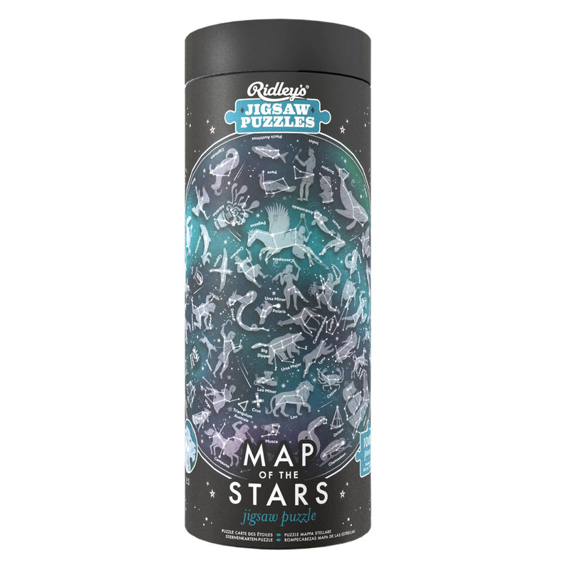 Ridley's Game - Map of the Stars 1000 Piece Jigsaw Puzzle