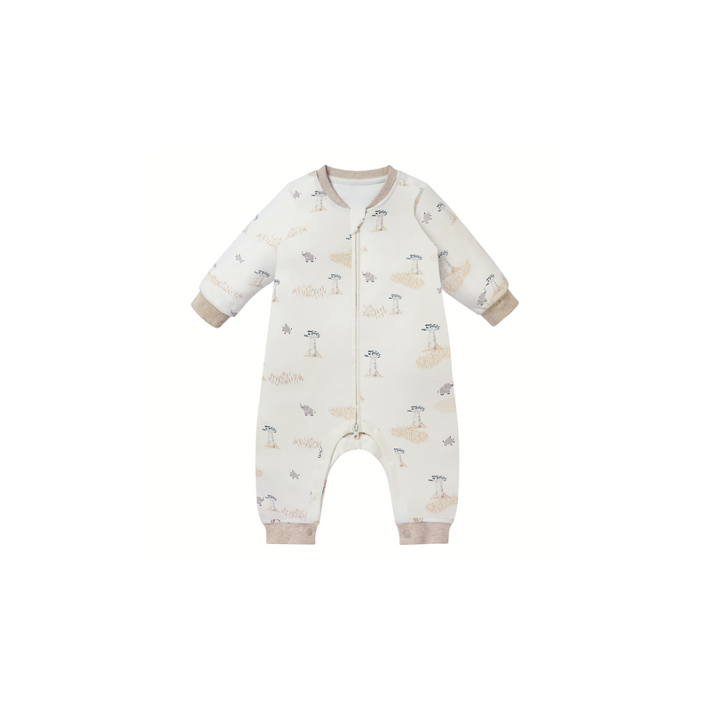 Long Sleeve Romper (Organic Cotton) - Baby Baobabs