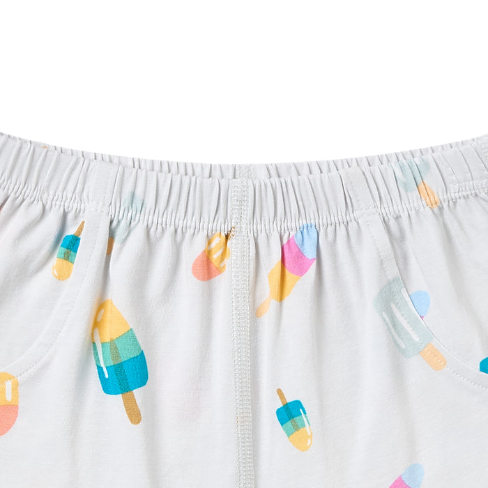 Short Sleeve Two-Piece PJ Set (Bamboo Jersey) - Summer Pops