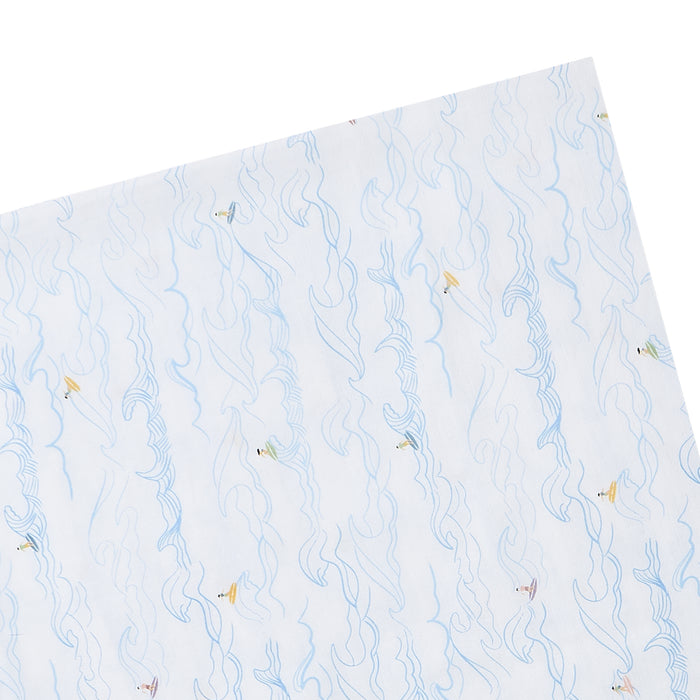 Bamboo Swaddle Blankie (Single) - Surf's Up