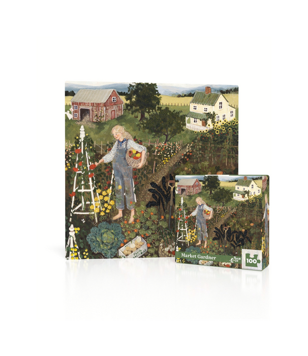 New York Puzzle - Market Gardner Mini 100 Piece Puzzle