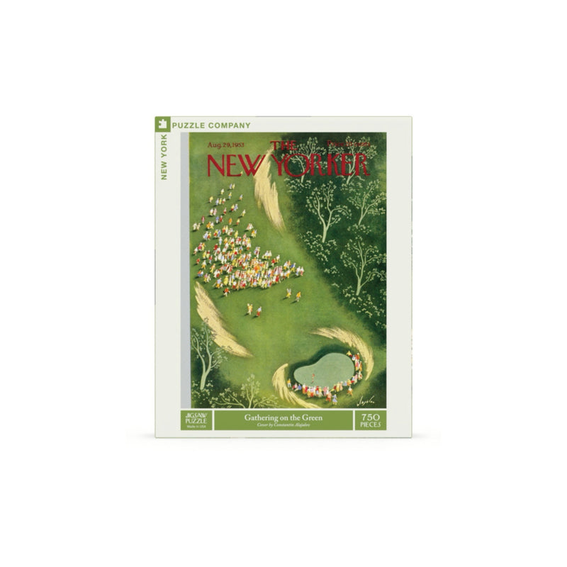 New York Puzzle - Gathering on the Green 750 Piece Puzzle