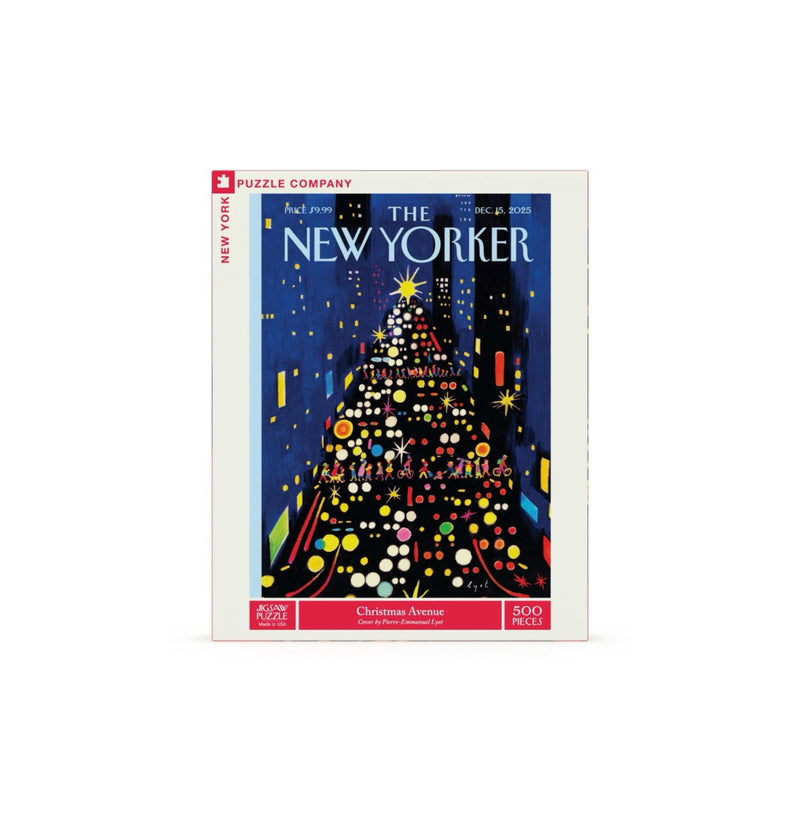 New York Puzzle - Christmas Avenue 500 Piece Puzzle