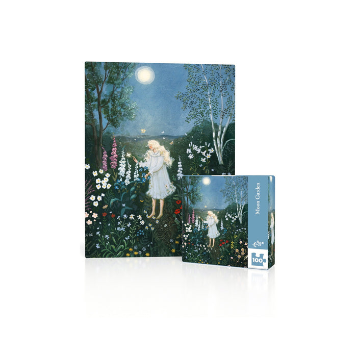 New York Puzzle - Moon Garden Mini 100 Piece Puzzle