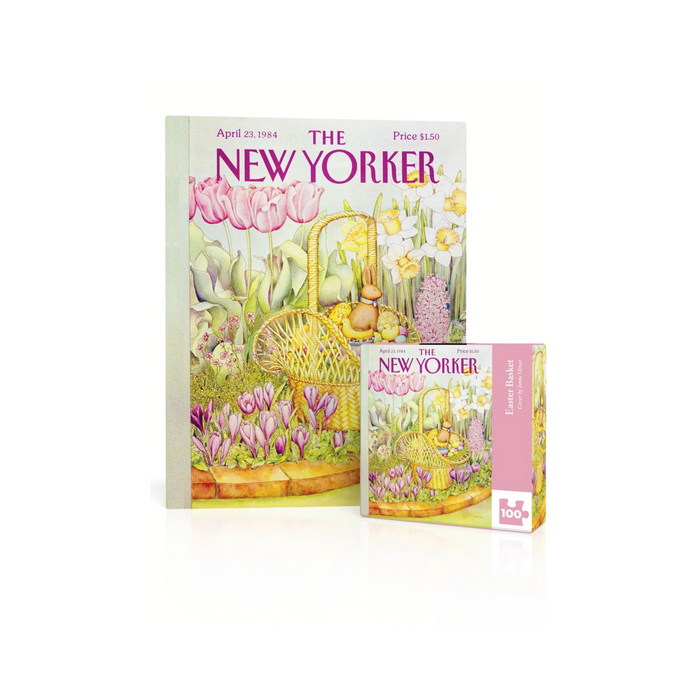New York Puzzle - Easter Basket Mini 100 Piece Puzzle