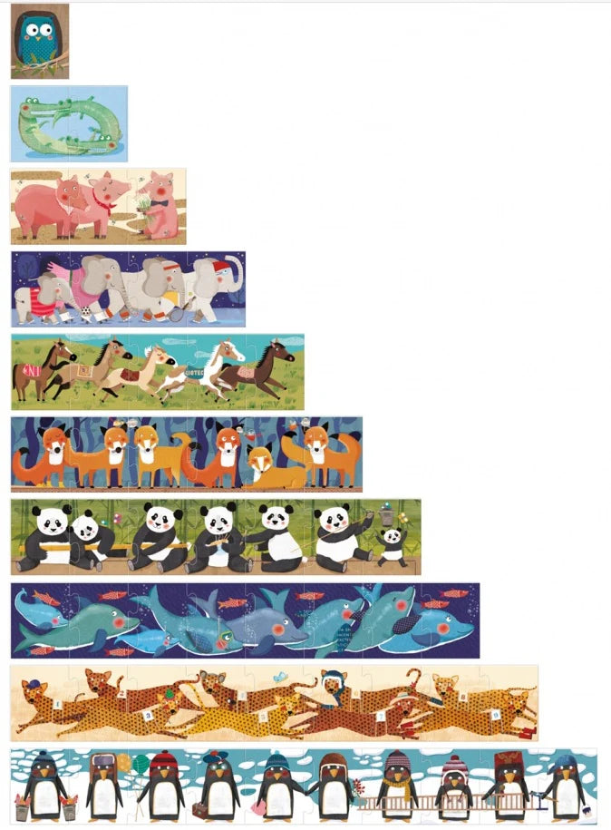 Londji - 10 Penguins Puzzle