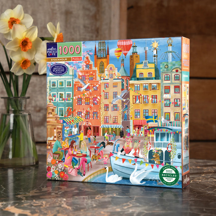 eeboo Stockholm 1000 Piece Puzzle
