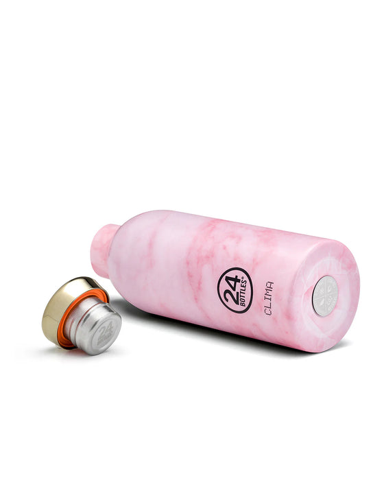 24Bottles Clima Bottle Marble Pink 500 ml