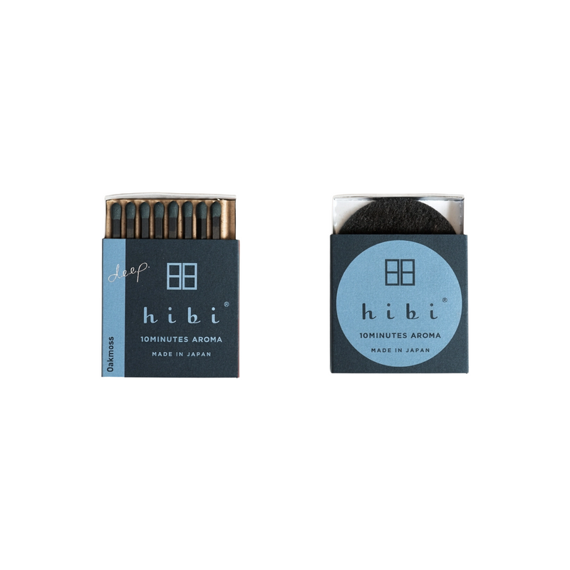 Hibi Oak Moss Incense Match Sticks
