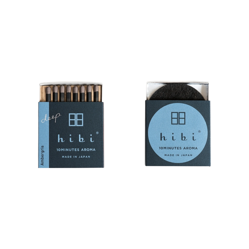 Hibi Ambergris Incense Match Sticks