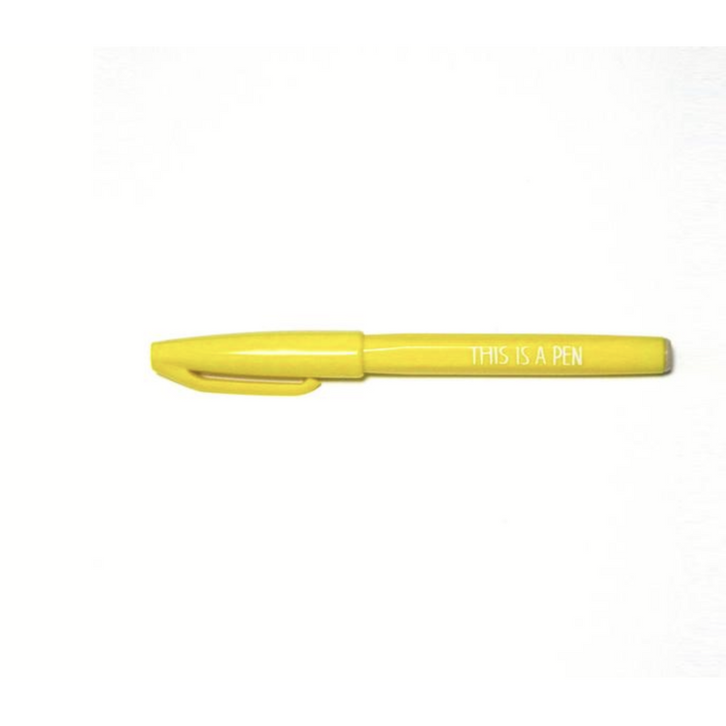 Noritake Pen/ THIS IS A PEN (Yellow)