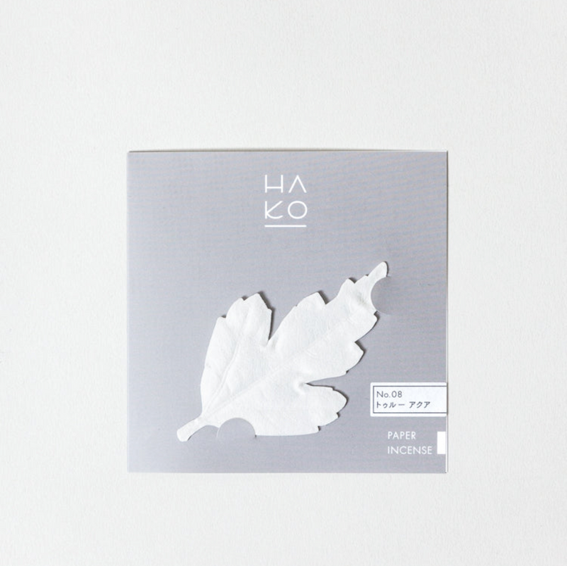 HA KO Paper Incense - True Aqua