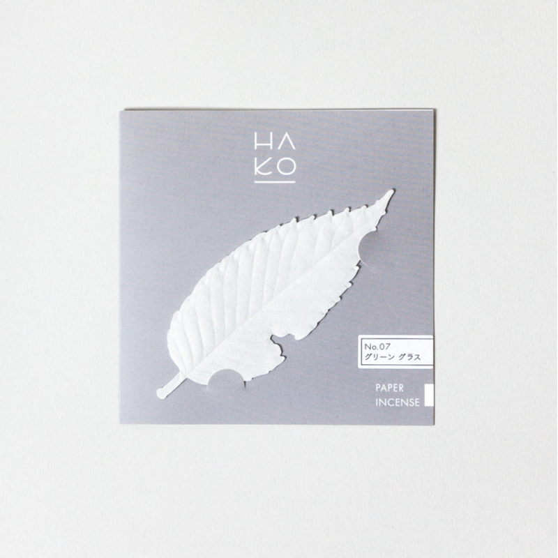 HA KO Paper Incense -  Green Grass