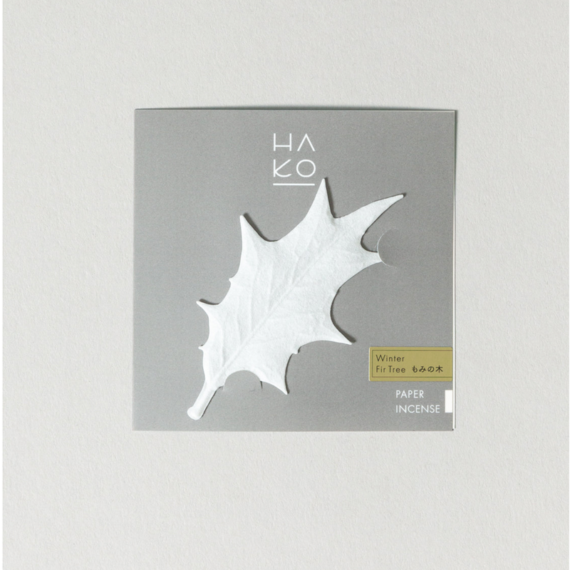 HA KO Paper Incense - Winter, Fir Tree
