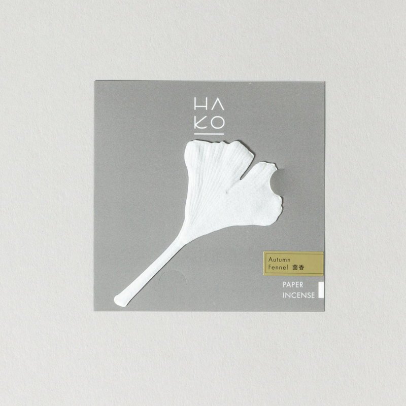 HA KO Paper Incense - Autumn Fennel