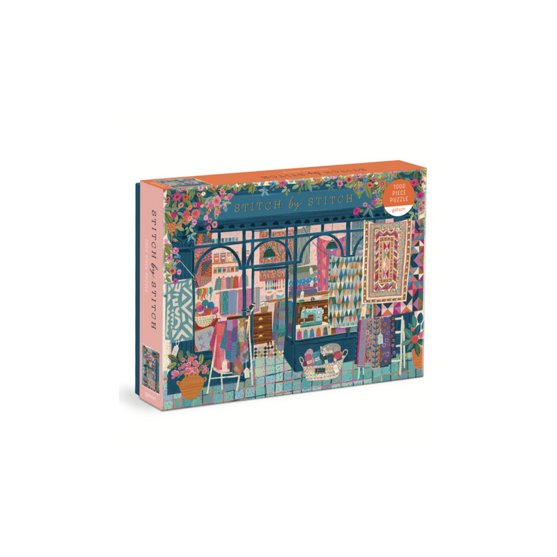 Galison: Stitch by Stitch 1000 Piece Puzzle