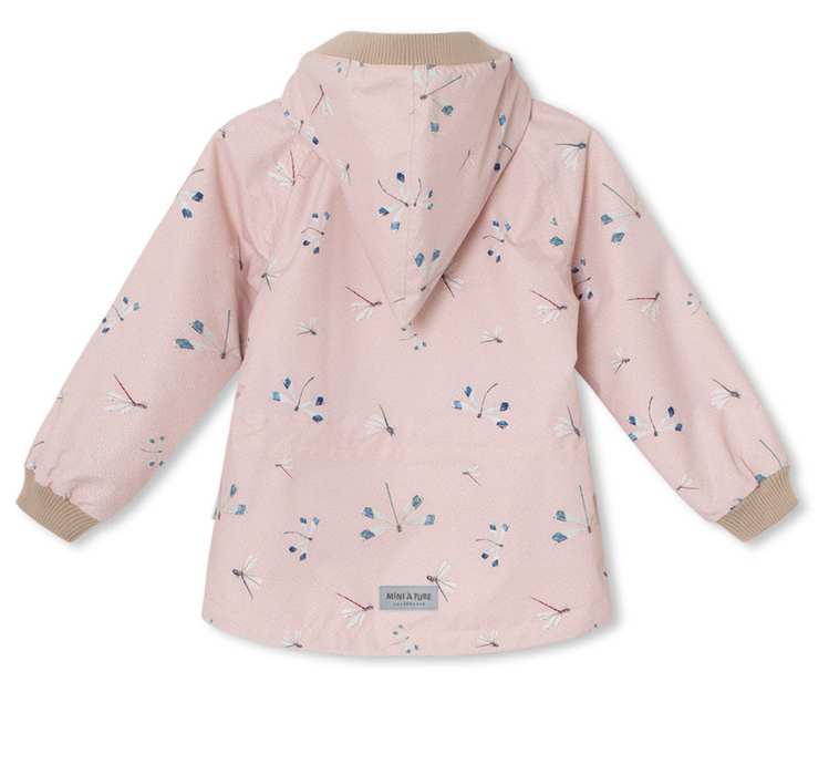 Wai Fleece Lined Spring Jacket Grs - Print Rose Dra