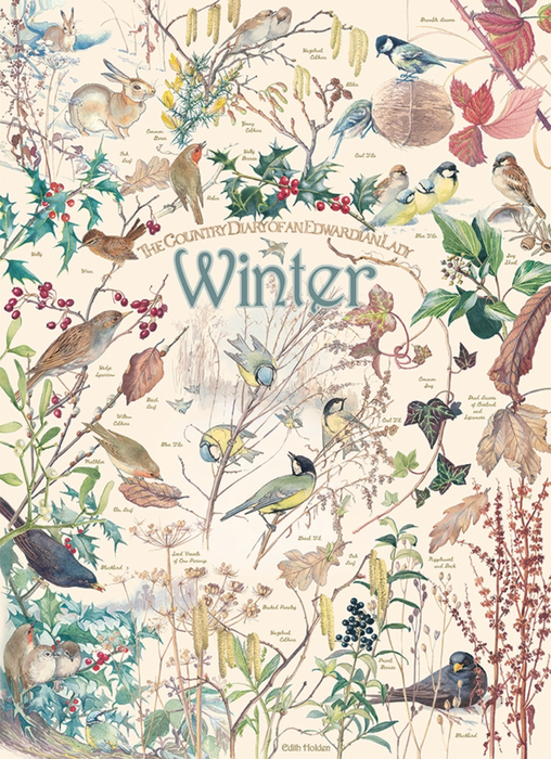 Cobble Hill Country Diary - Winter 1000 Piece Puzzle