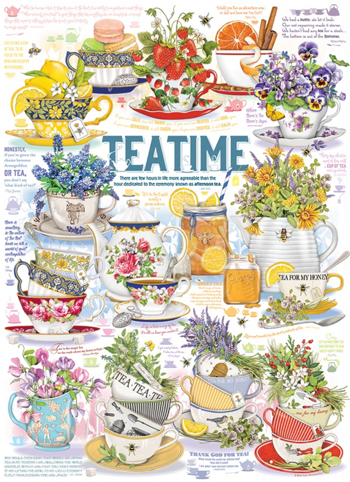 Cobble Hill Tea Time 1000 Piece Puzzle