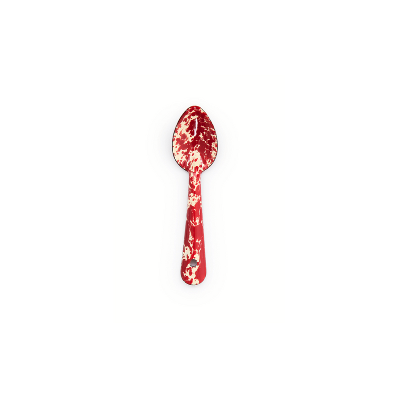 Crow Canyon Splatter Enamelware Small Spoon