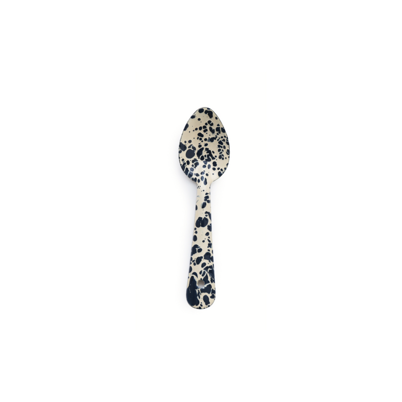 Crow Canyon Splatter Enamelware Small Spoon