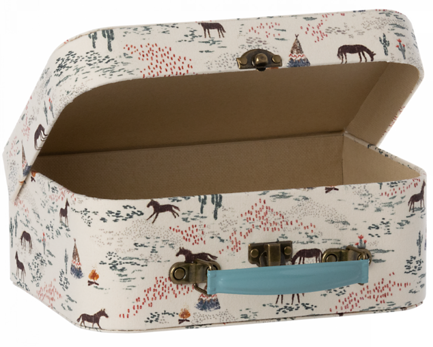 Maileg Suitcases with Fabric - 2pc Set