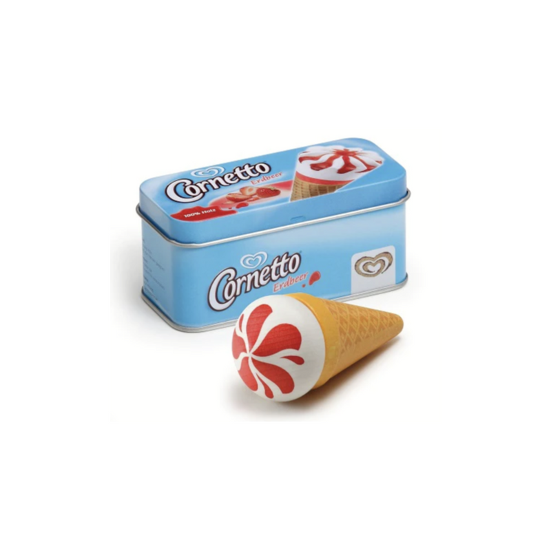 Erzi Ice Cream - Strawberry In A Tin