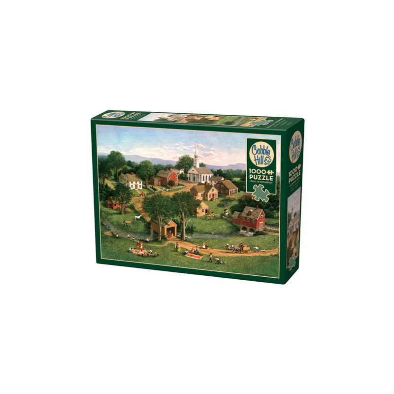 Cobble Hill: Picnic by the Bridge | 1000 Piece Puzzle