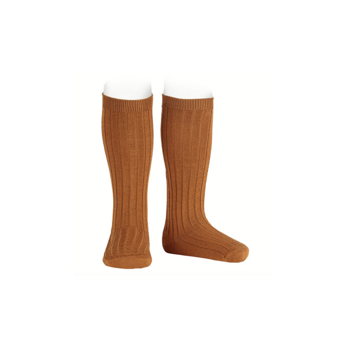 Condor Merino Wool-Blend Rib Knee Socks Oxide