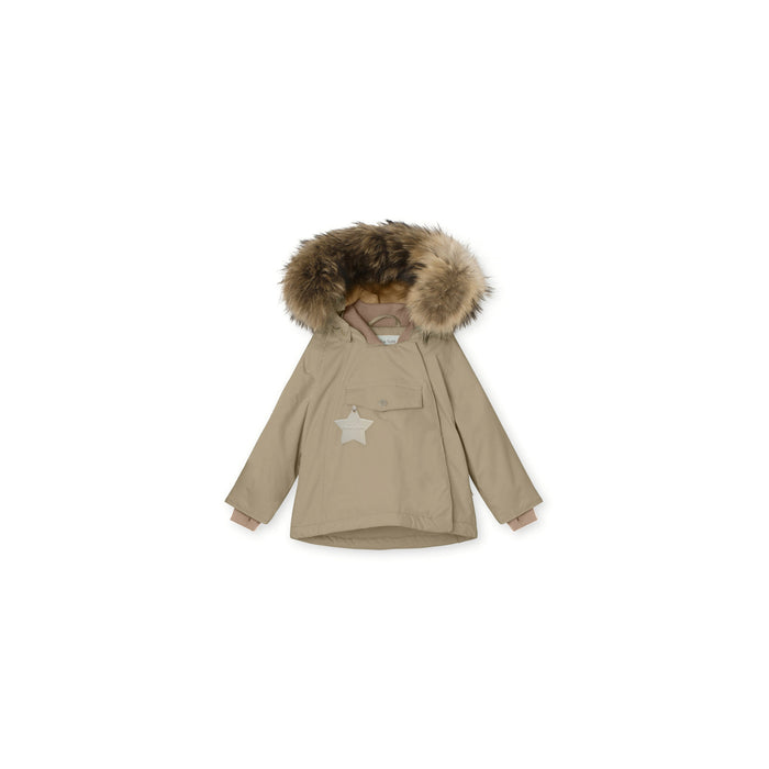 Wang Fleece Lined Winter Jacket Fur - Savannah Tan