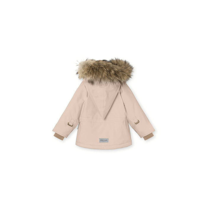 Wang Fleece Lined Winter Jacket Fur - Rose Dust