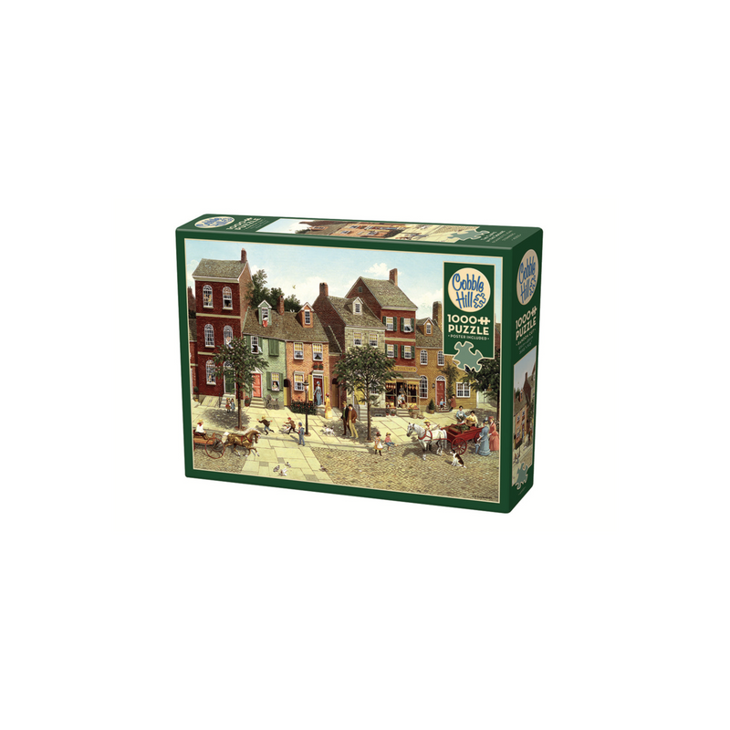 Cobble Hill: The Curve in the Square | 1000 Piece Puzzle
