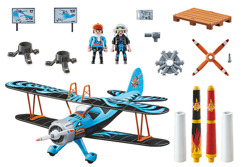 Playmobil Air Stunt Show Phoenix Biplane